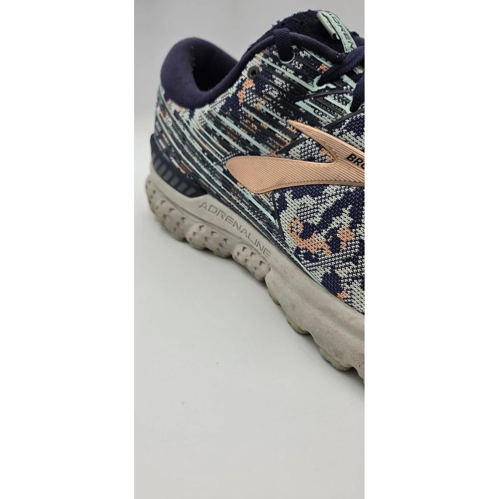 Brooks Adrenaline GTS 19 Mens Running Shoes Size 13 Blue Orange 1202841B484